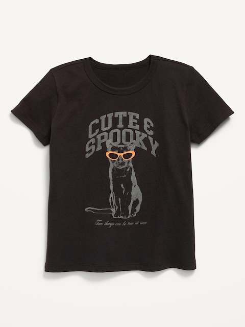Short-Sleeve Graphic T-Shirt for Girls