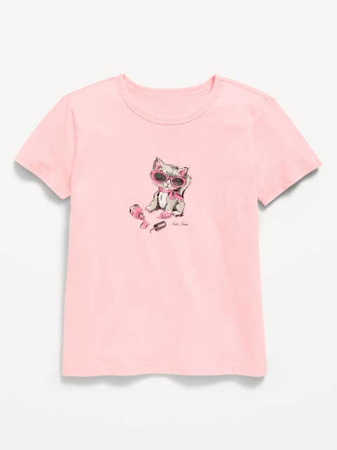 Short-Sleeve Graphic T-Shirt for Girls