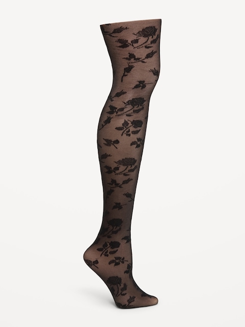 Textured Tights for Women