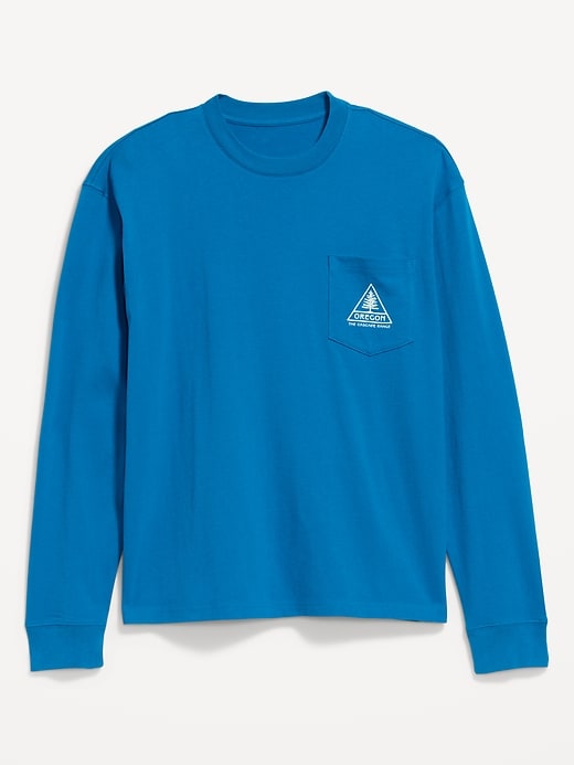 Long-Sleeve Heavyweight Graphic T-Shirt | Old Navy
