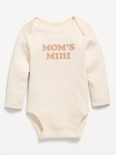 Long-Sleeve Graphic Bodysuit for Baby