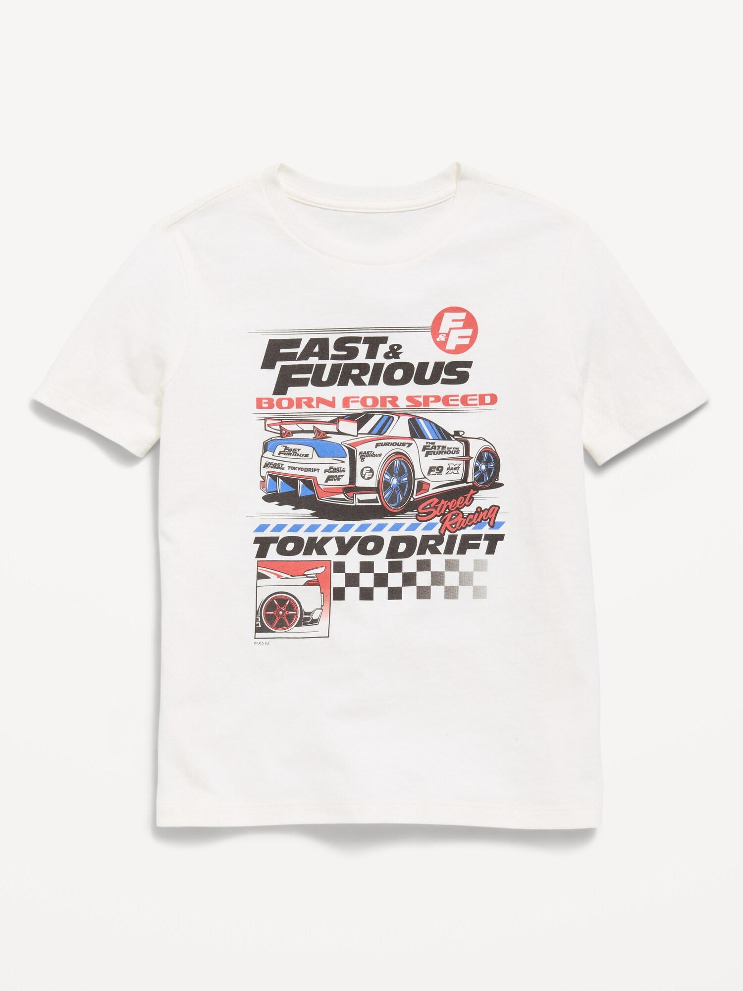 Fast & Furious™ Gender-Neutral Graphic T-Shirt for Kids