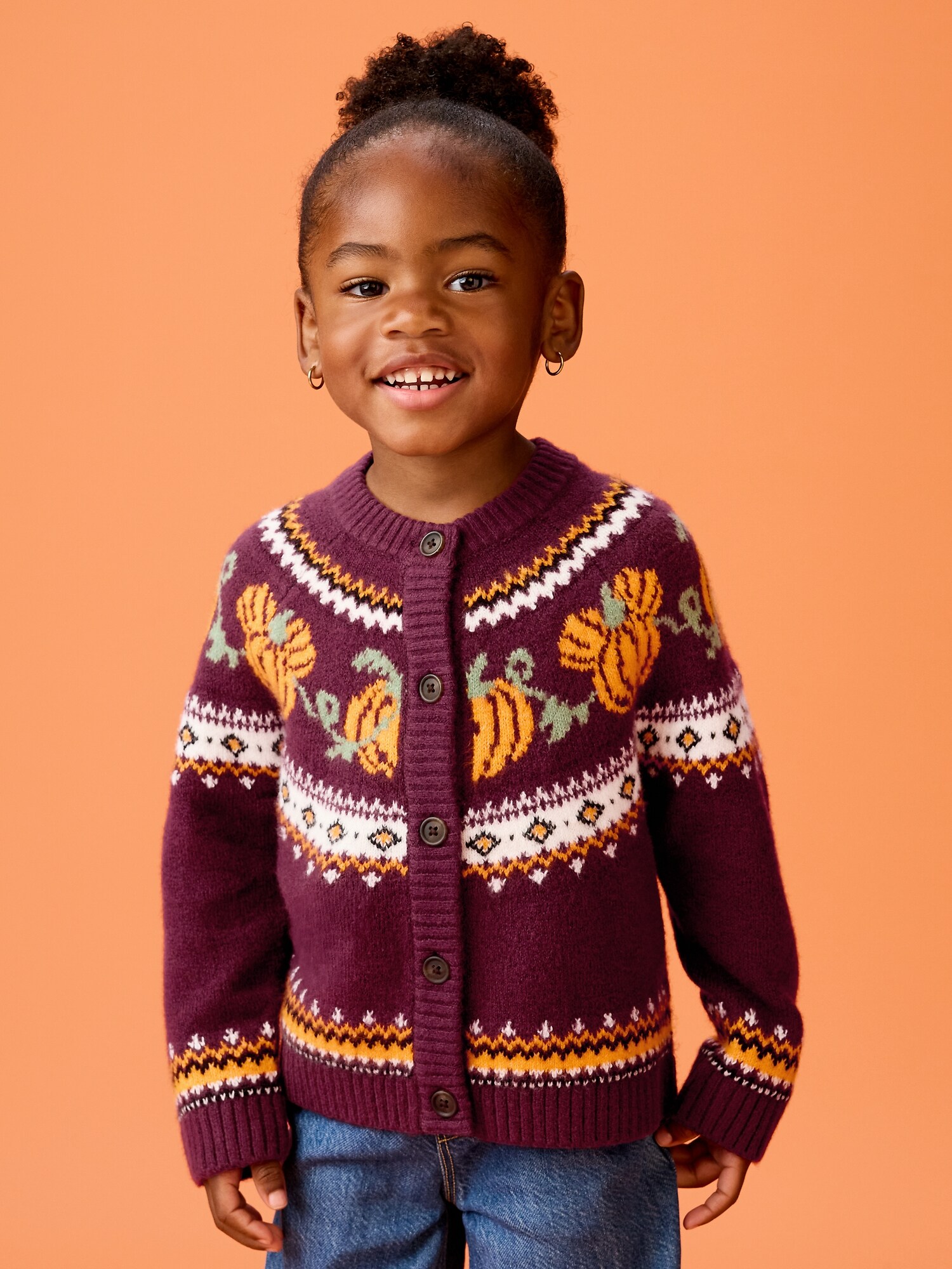 Кардиган Old Navy x Disney Mickey Mouse Cardigan для девочек-малышей, цвет: Коричневый