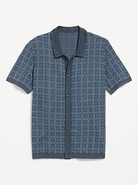 Image number 2 showing, Short-Sleeve Sweater Shirt