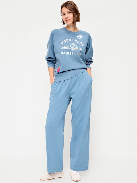 High-Waisted SoComfy Wide-Leg Sweatpants