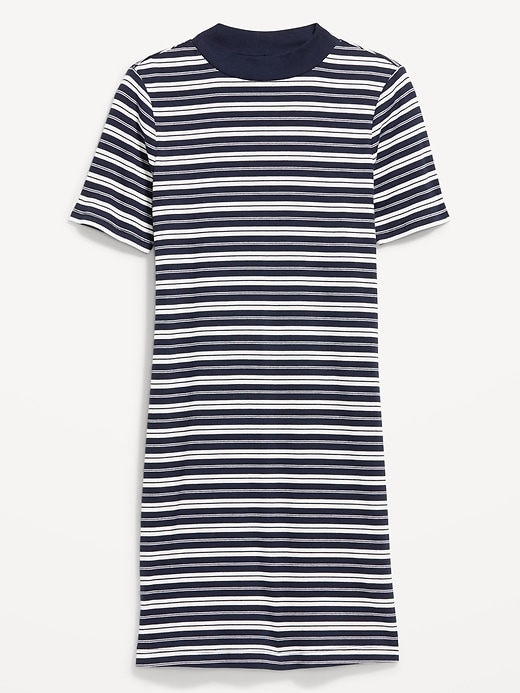 Image number 2 showing, Snug Mock-Neck Bodycon Mini Dress