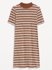 Image number 1 showing, Snug Mock-Neck Bodycon Mini Dress