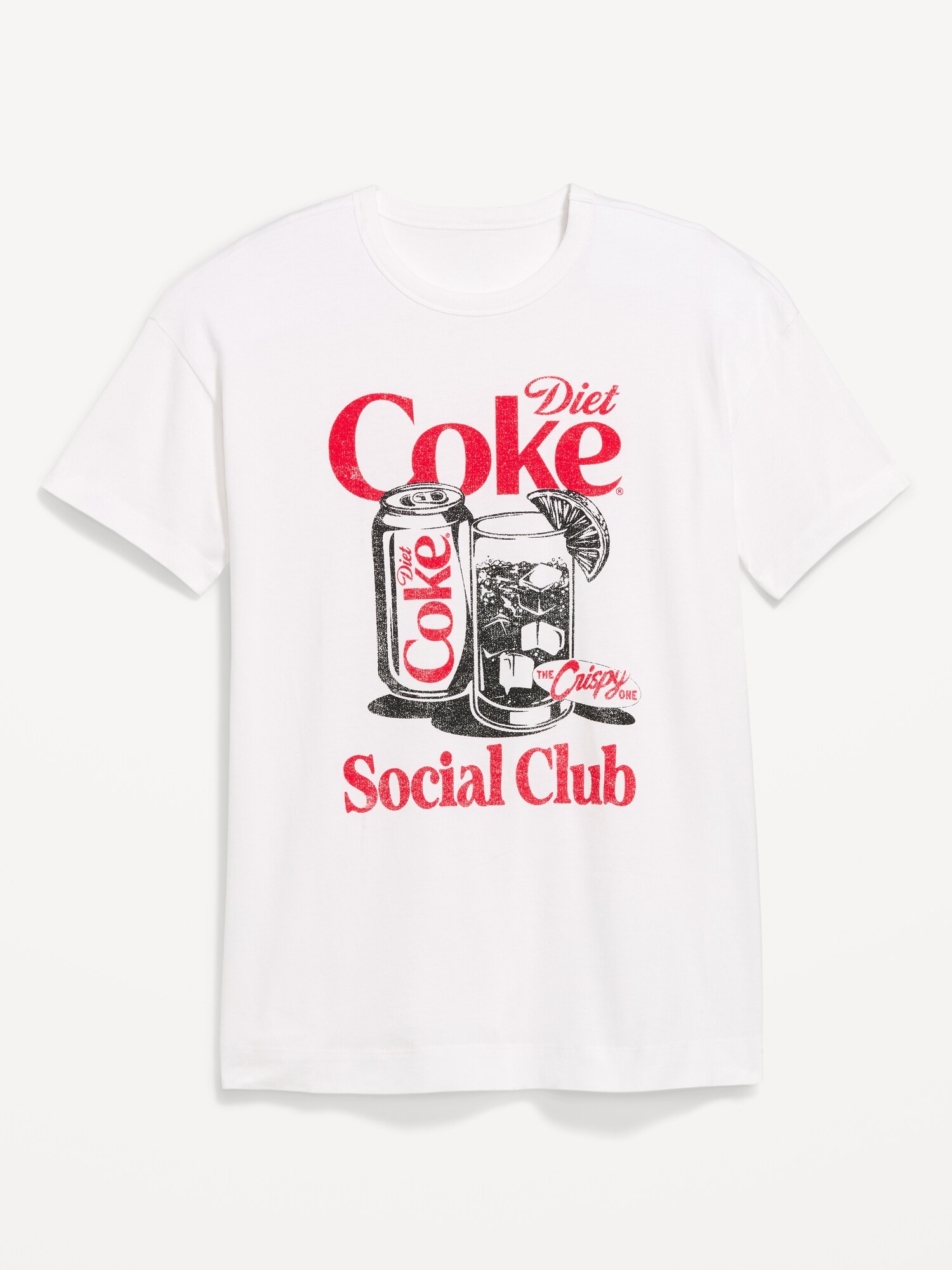 Женская футболка Old Navy Coca Cola® Oversized Tunic, цвет: Calla Lilies — фото 5