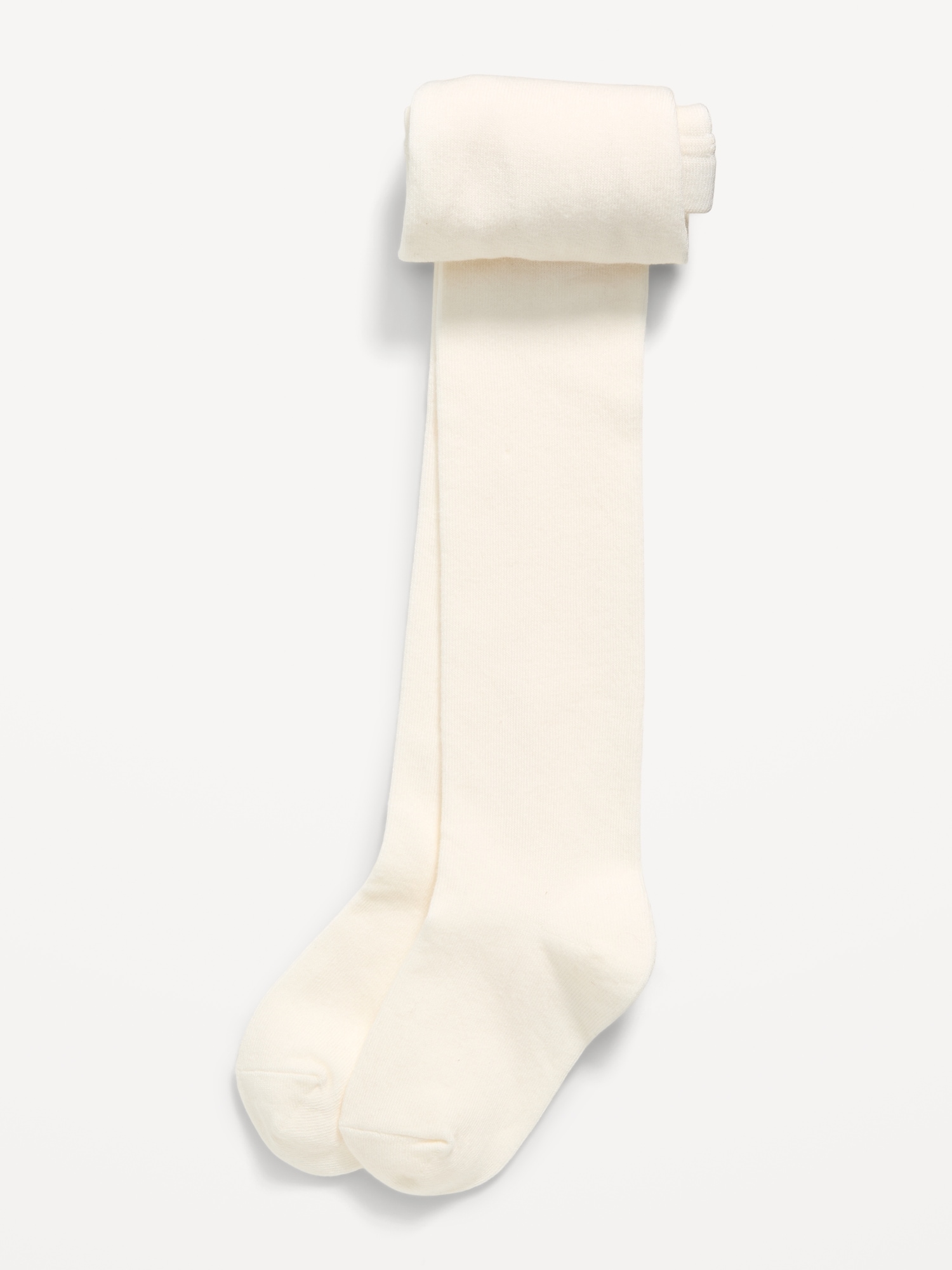 Soft-Knit Solid Tights for Toddler Girls