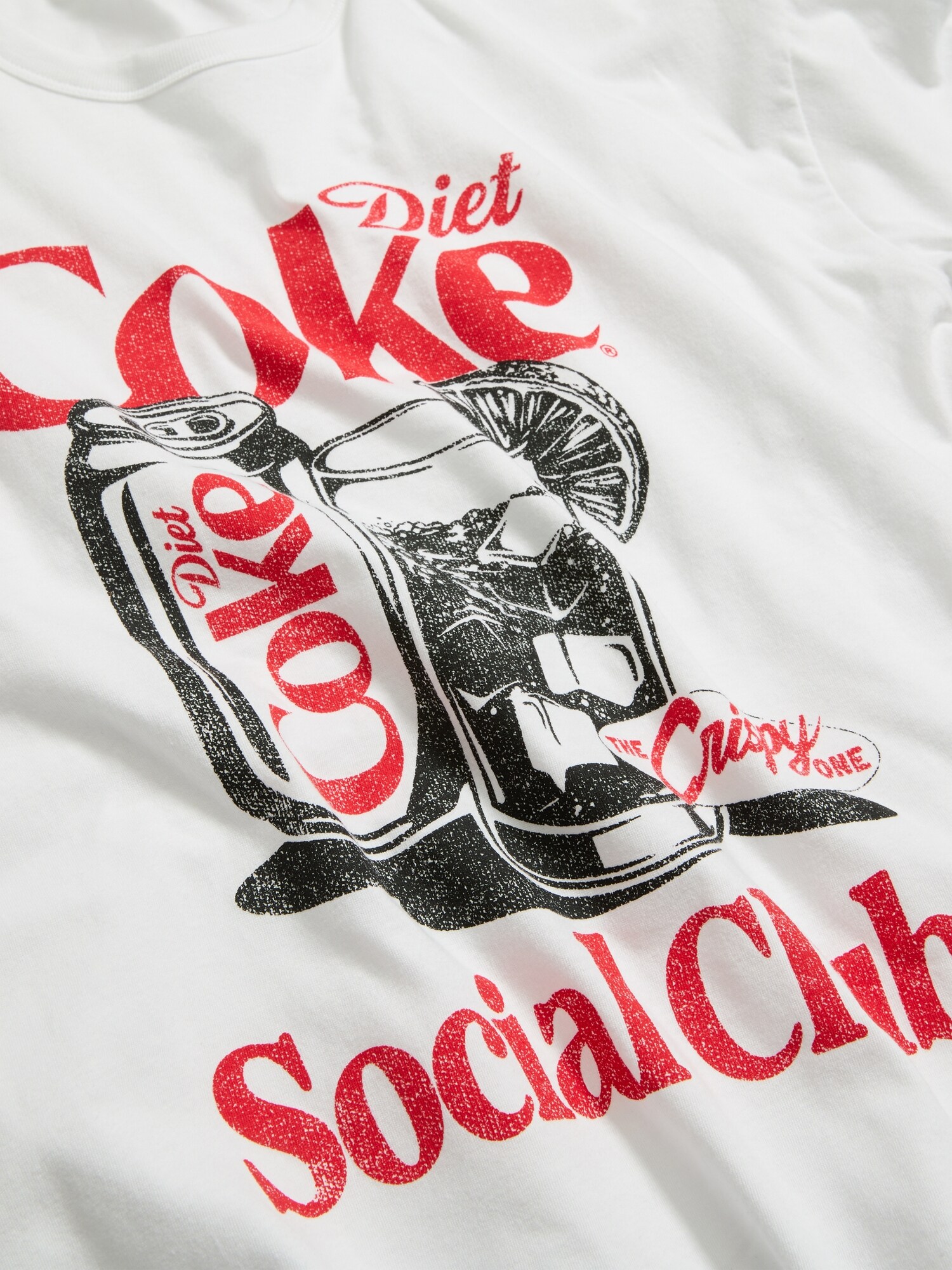 Женская футболка Old Navy Coca Cola® Oversized Tunic, цвет: Calla Lilies — фото 4