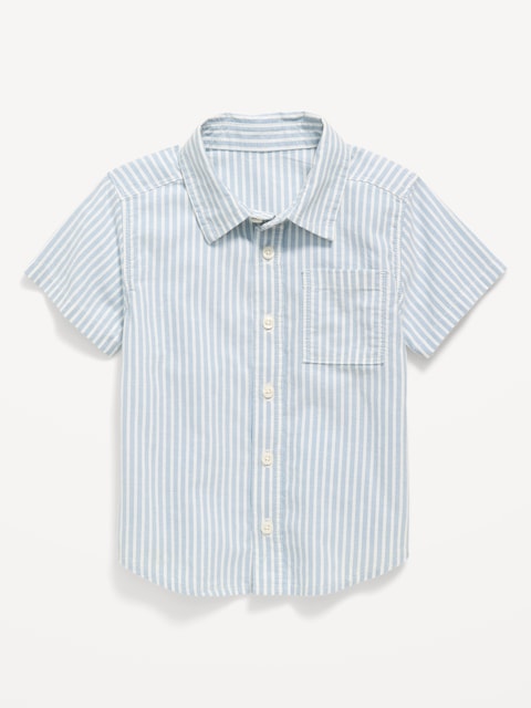 Short-Sleeve Oxford Shirt for Toddler Boys