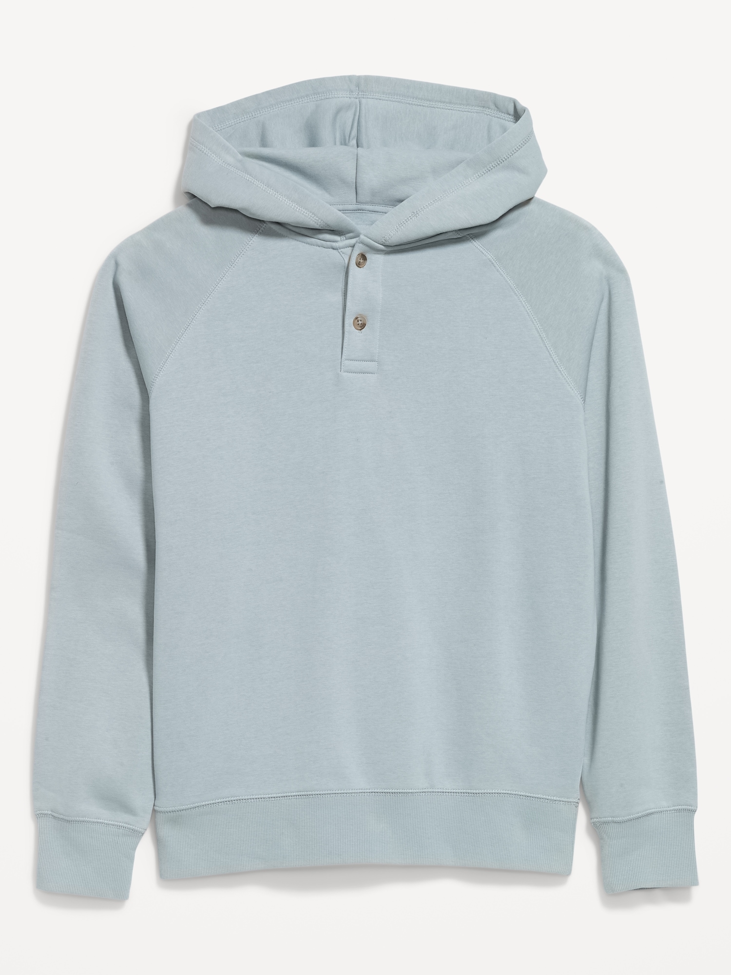 Henley Pullover Hoodie