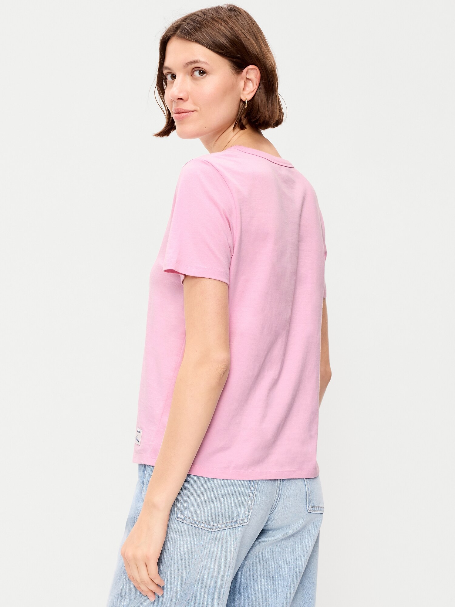 Женская футболка Old Navy EveryWear Crew-Neck Graphic, цвет: Bergamot — фото 2