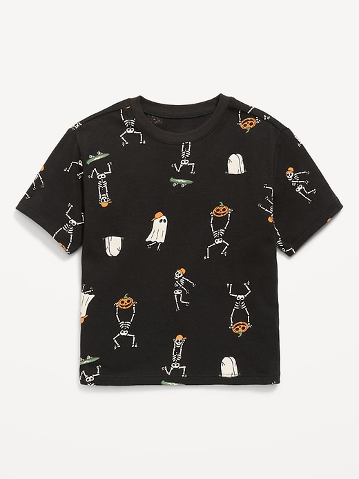 Image number 1 showing, Printed Short-Sleeve T-Shirt for Toddler Boys