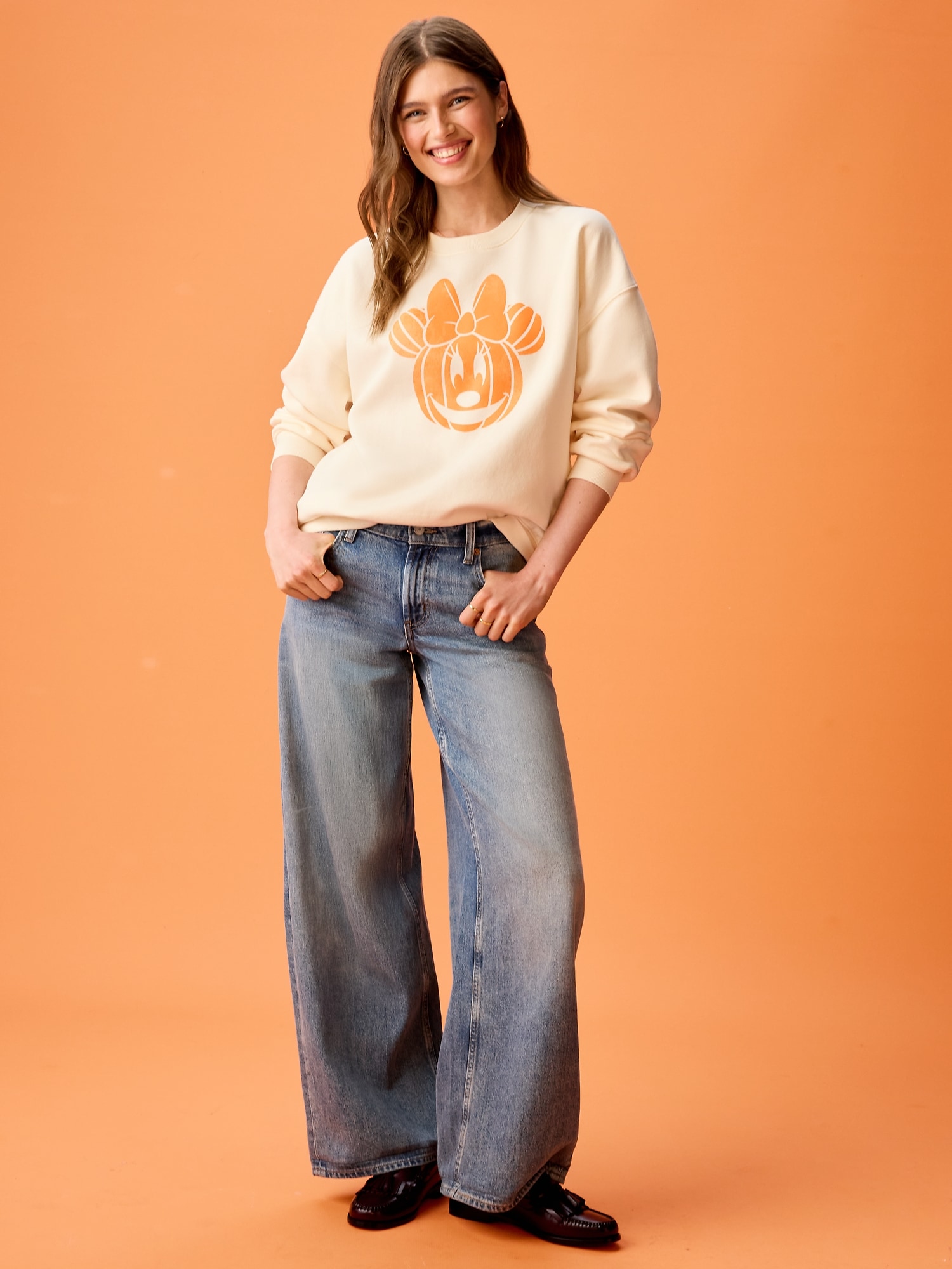 Old Navy x Disney Minnie Mouse Oversized Sweatshirt for Women
