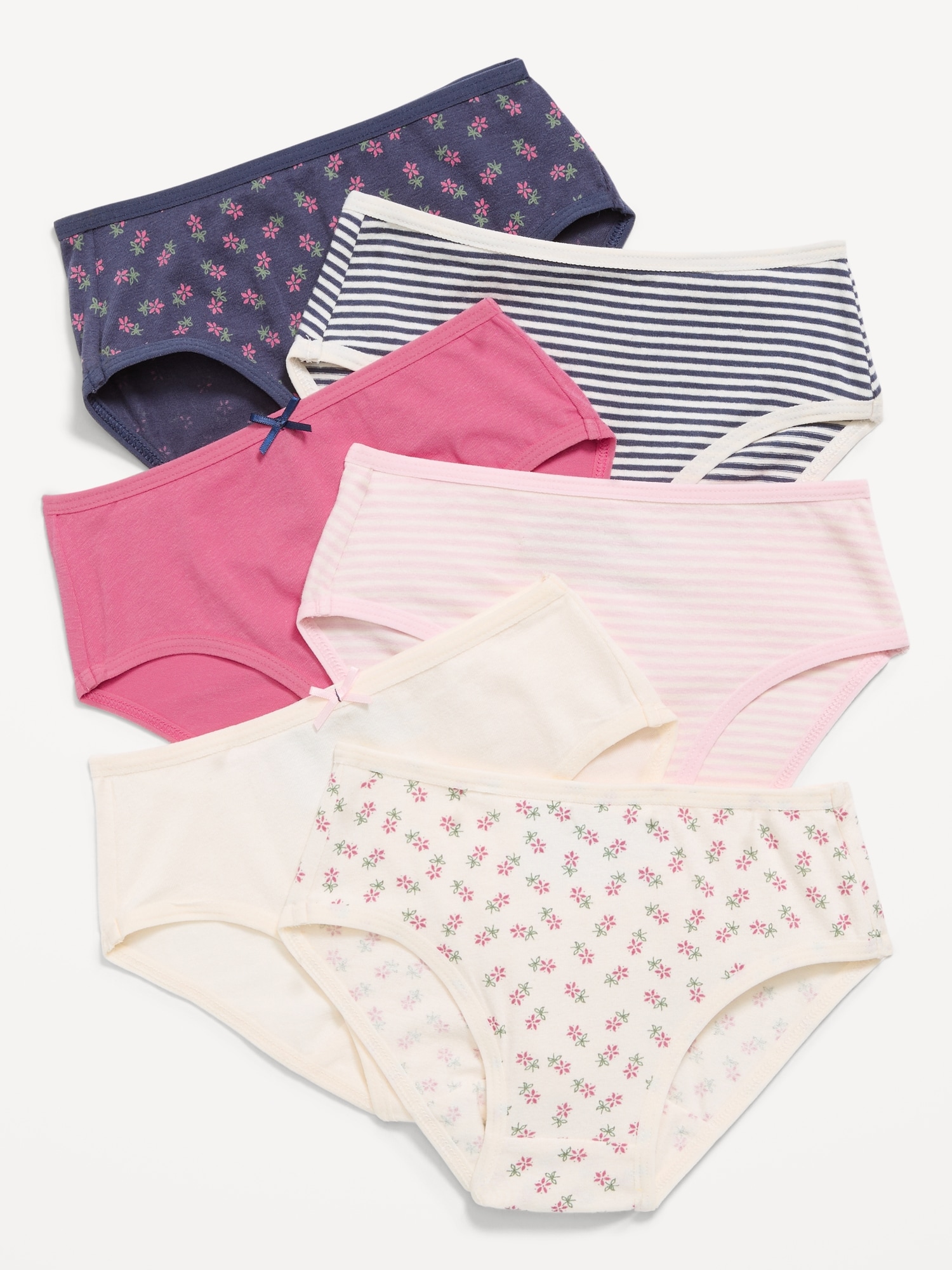 Трусы-бикини для детей, 6 шт. — Old Navy, цвет: Flowers