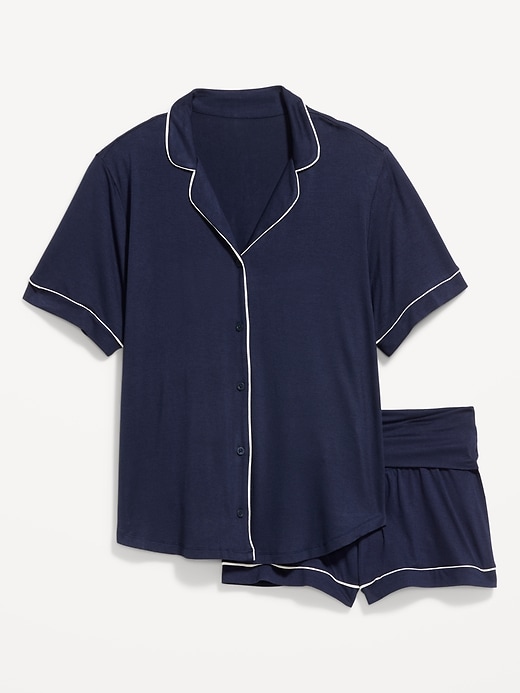 Image number 2 showing, Maternity Classic Pajama Short Set