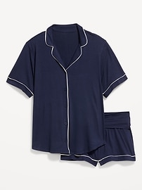 Image number 1 showing, Maternity Classic Pajama Short Set