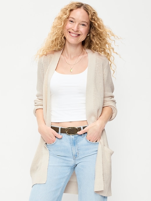 Image number 1 showing, Longline Open-Front Wrap