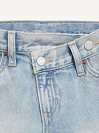 Image number 3 showing, Super Baggy Crossover Wide-Leg Jeans for Girls