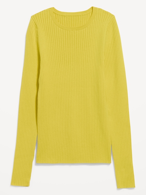 SoSoft Lite Crew-Neck Long-Sleeve Ribbed Top