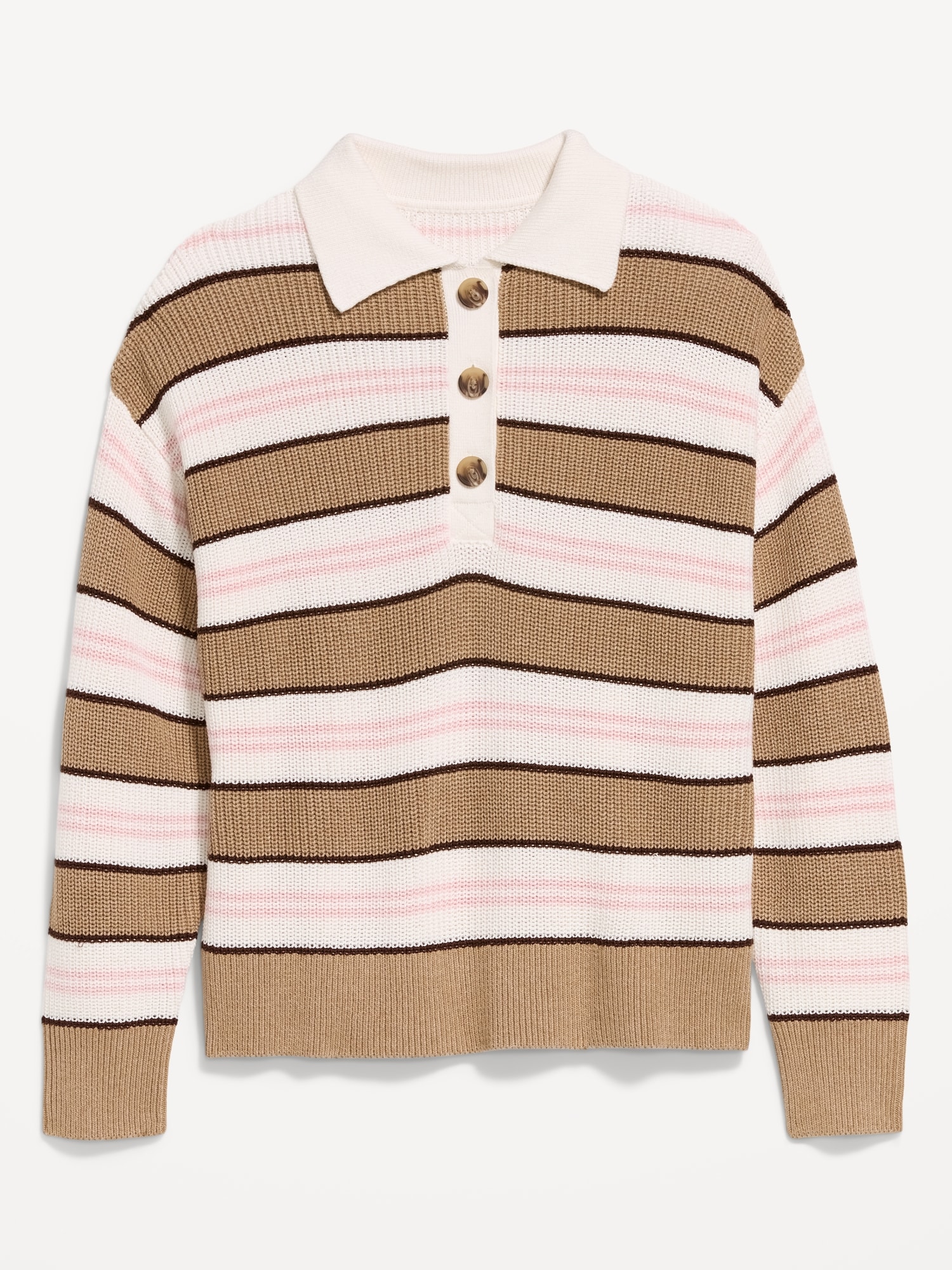 Seaside Cotton-Blend Rugby Polo