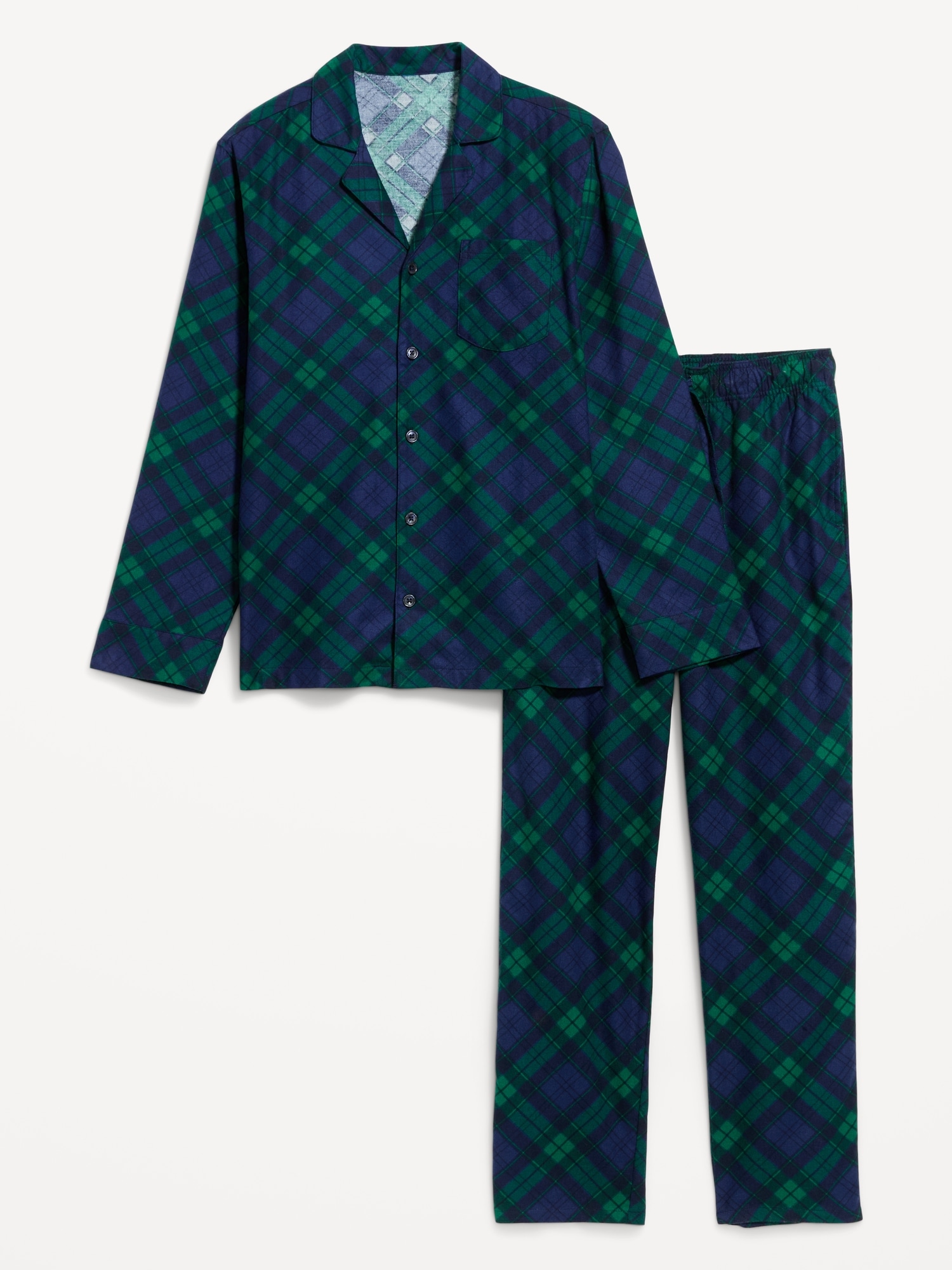 Flannel Pajama Pant Set for Men