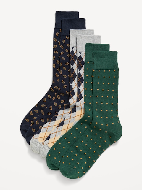 Novelty Socks 3-Pack for Men