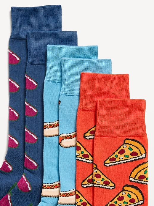 Image number 2 showing, Novelty Socks 3-Pack for Men