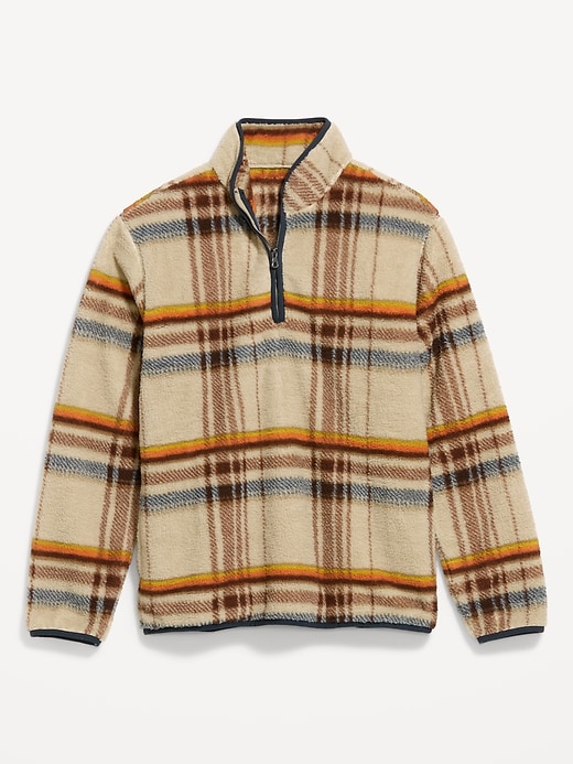 Sherpa Quarter Zip | Old Navy