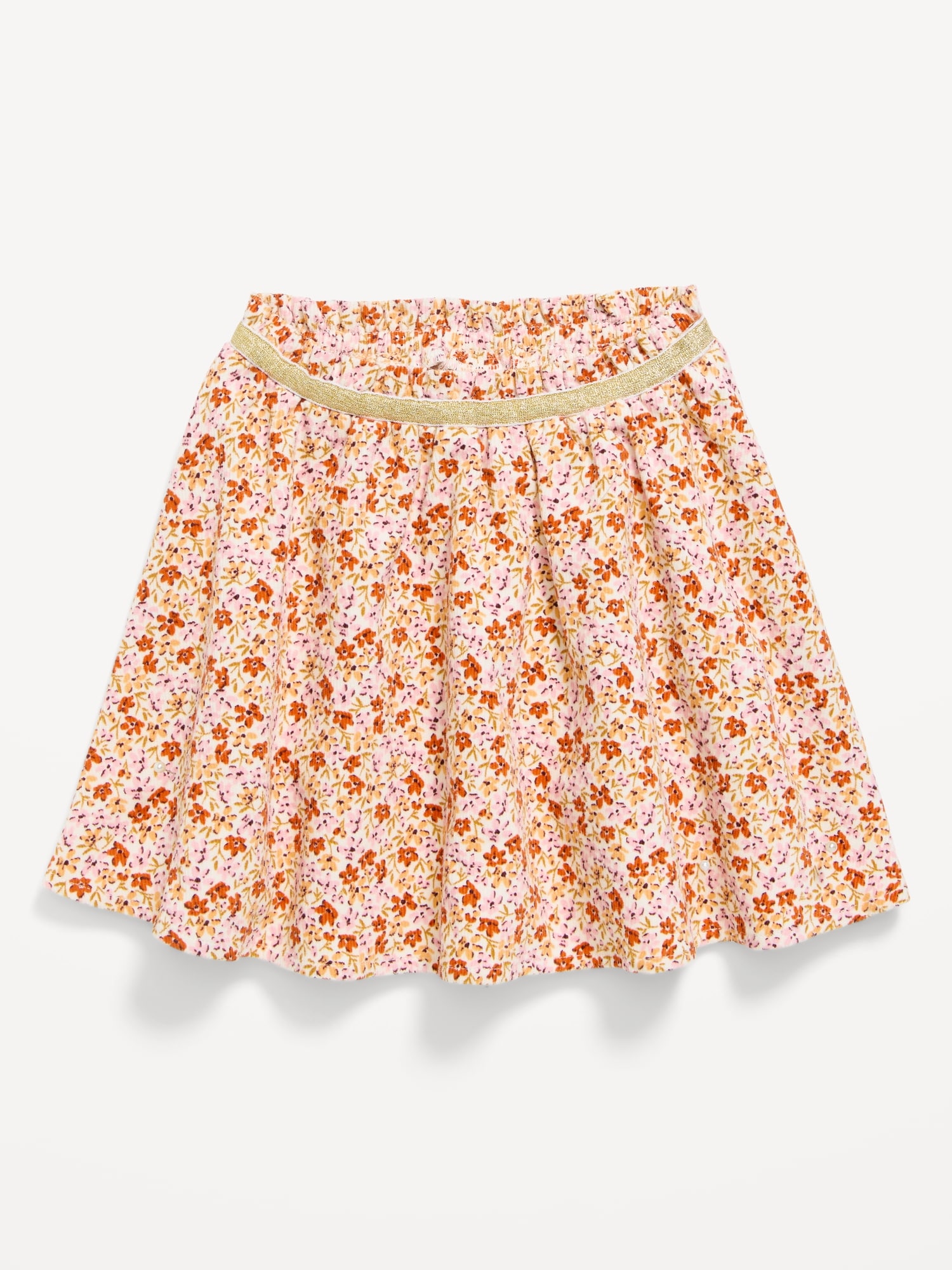 Pleated Corduroy Skort for Toddler Girls
