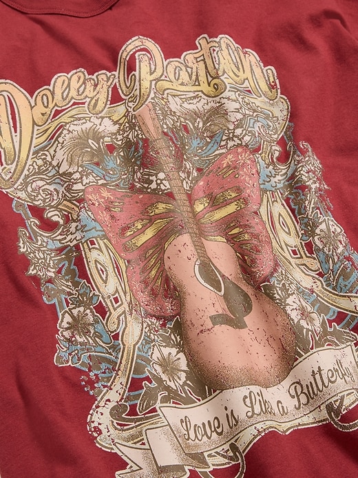 Image number 4 showing, Dolly Parton™ Oversized Tunic T-Shirt