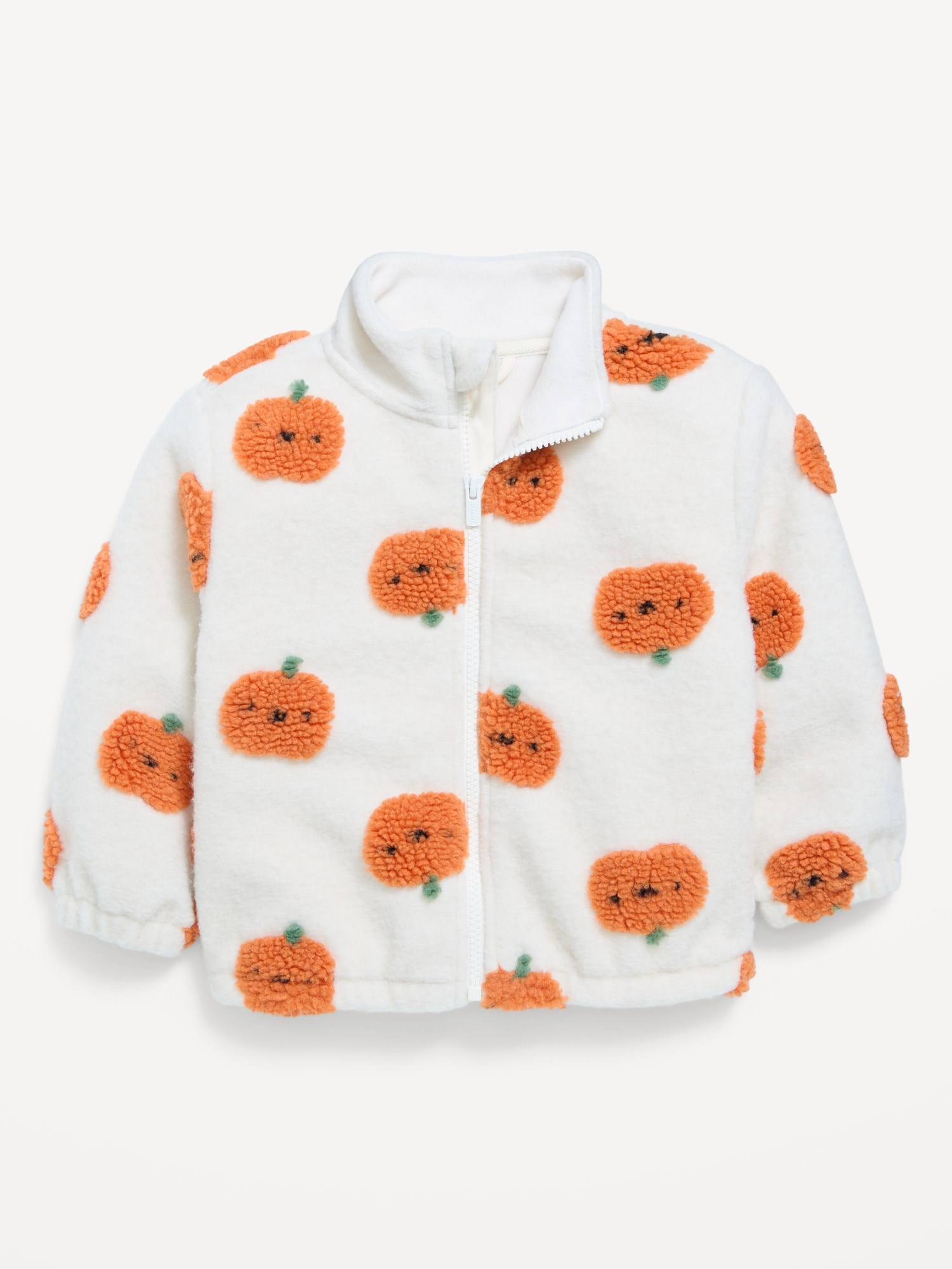 Printed Sherpa Full-Zip Jacket for Toddler Girls