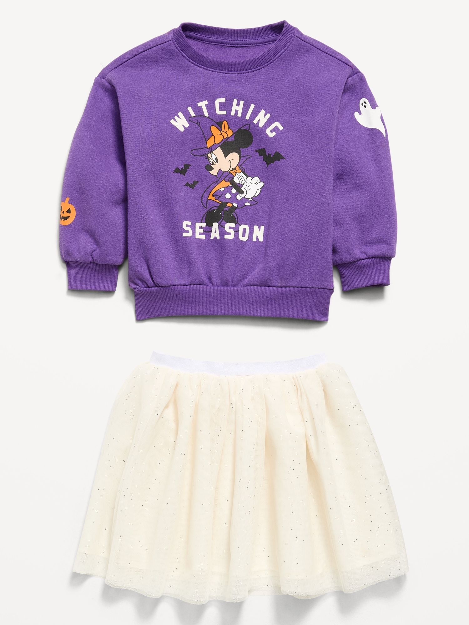 Disney© Minnie Mouse Sweatshirt and Tutu Skirt Set for Toddler Girls