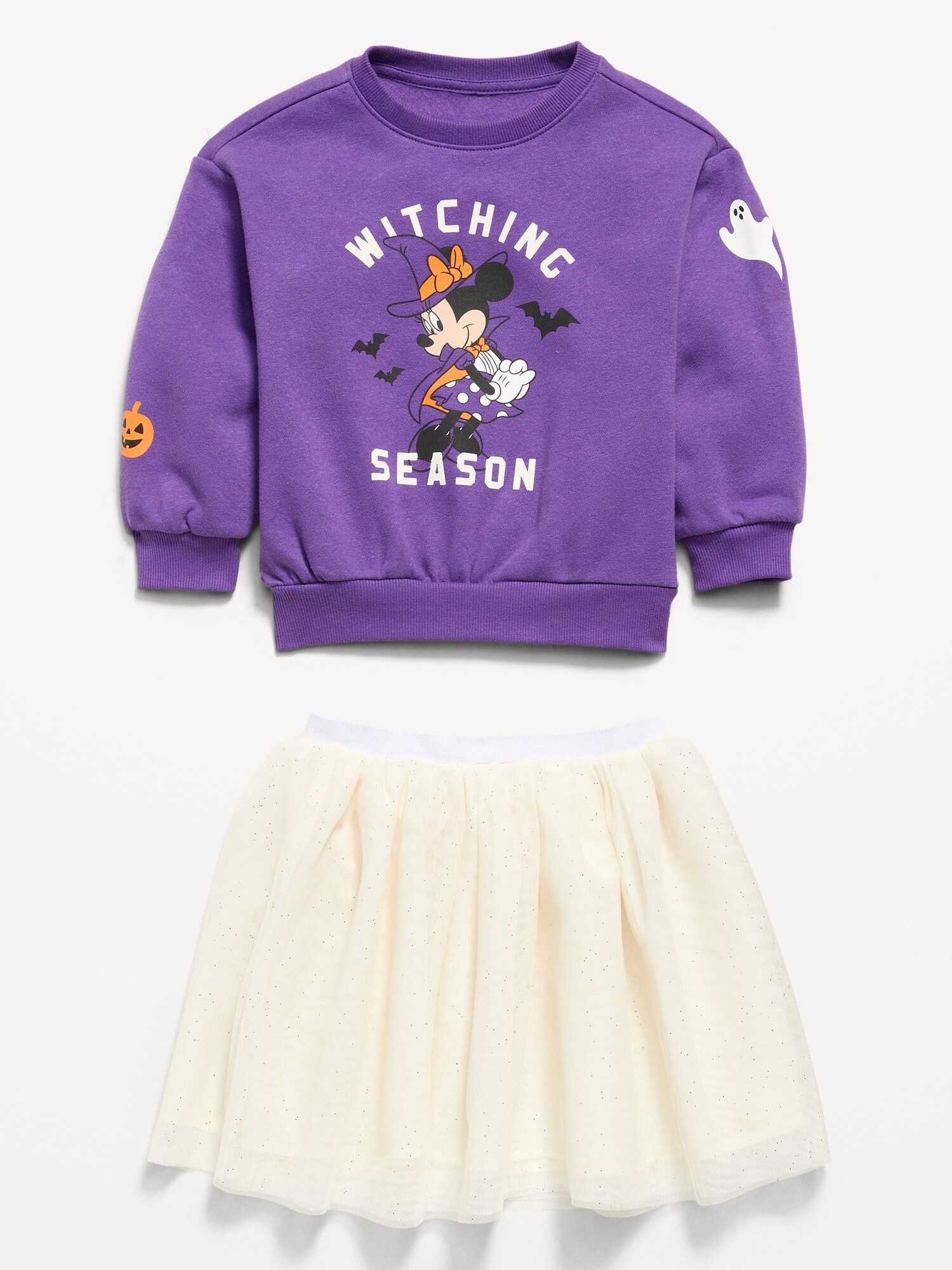 Детский комплект Old Navy Disney Minnie Mouse: свитшот и юбка-пачка для девочек-малышей — фото 2