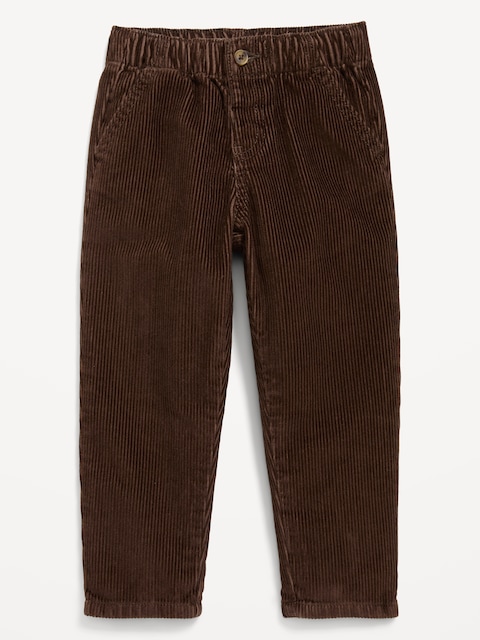 Tapered Pull-On Corduroy Pants for Toddler Boys