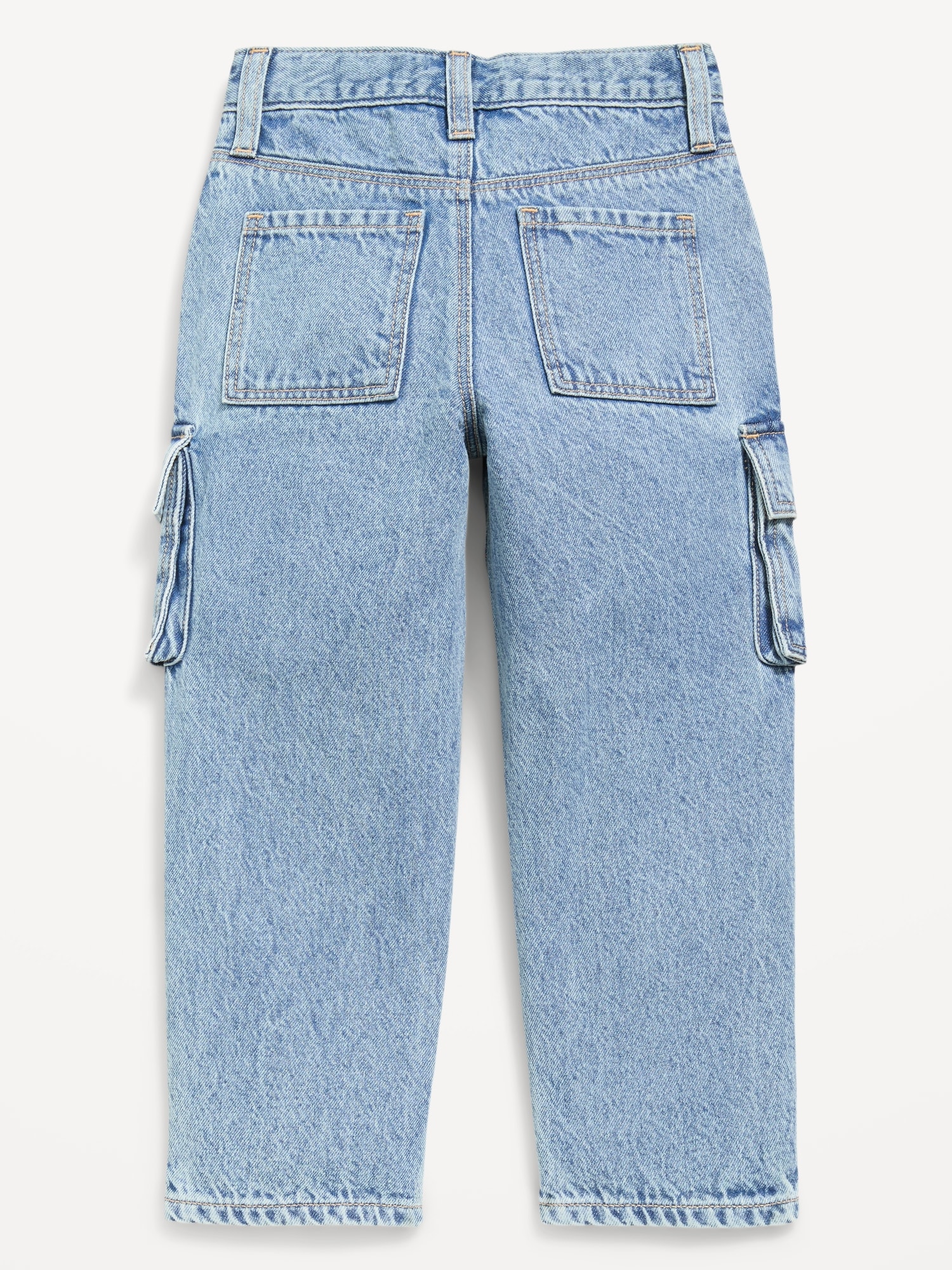 Super Baggy Barrel-Leg Cargo Jeans for Toddler Boys