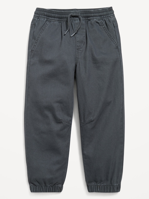 Barrel-Leg Twill Pants for Toddler Boys
