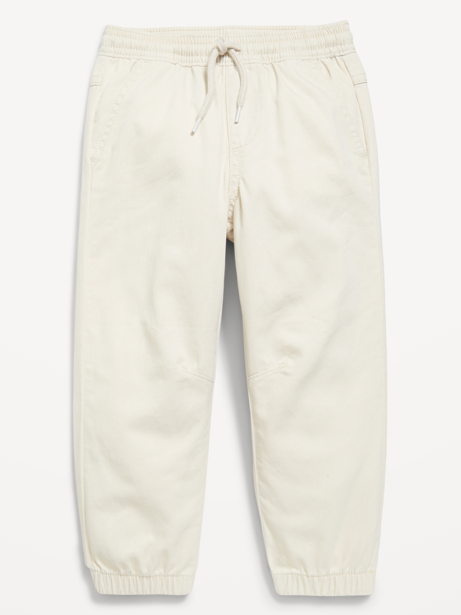 Barrel-Leg Twill Jogger Pants for Toddler Boys