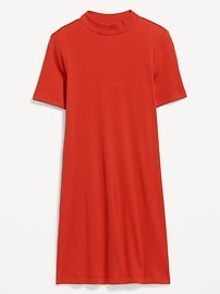 Image number 2 showing, Snug Mock-Neck Bodycon Mini Dress