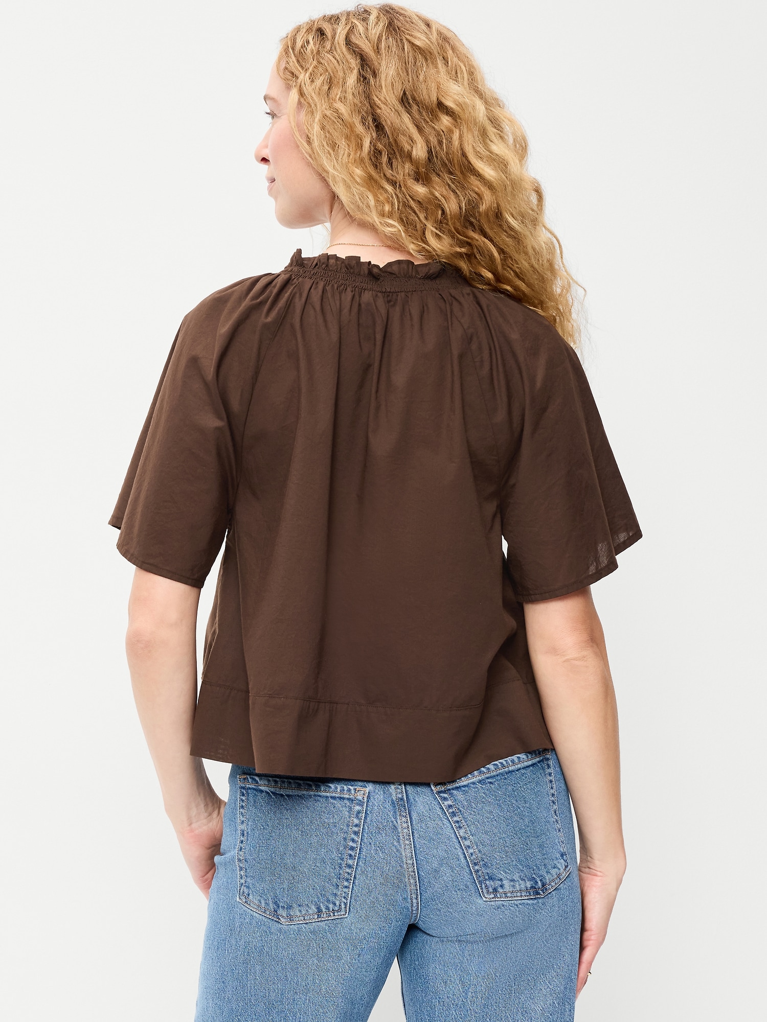 Loose Short-Sleeve Top