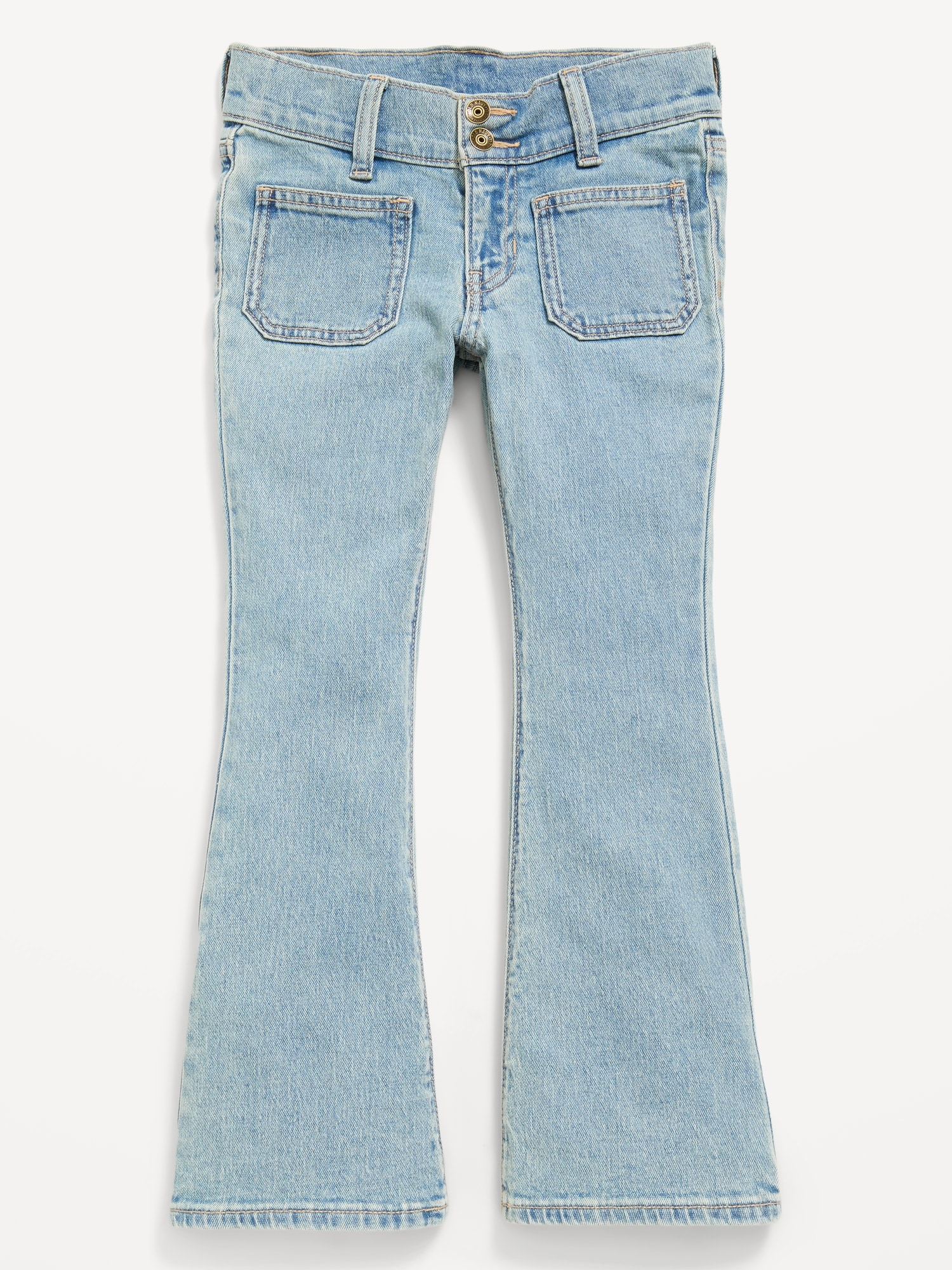 Low-Rise Flare-Leg Jeans for Girls