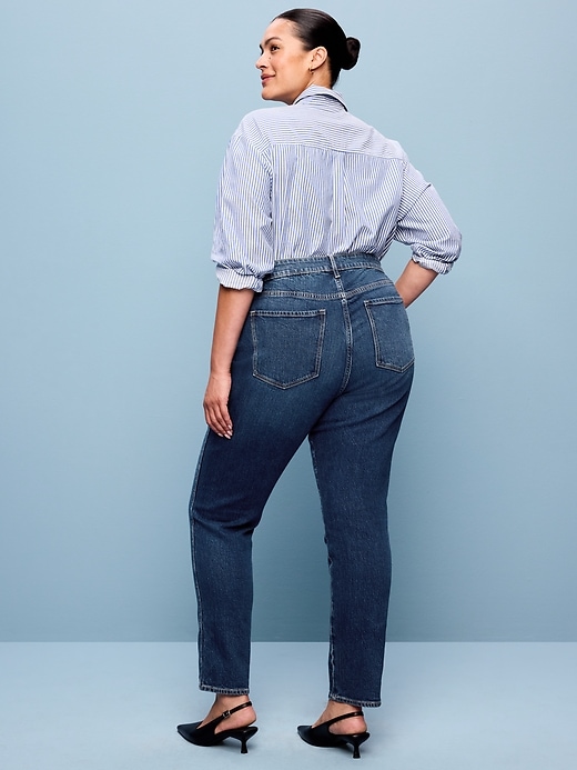 Image number 8 showing, High-Waisted Vintage Slim Jeans