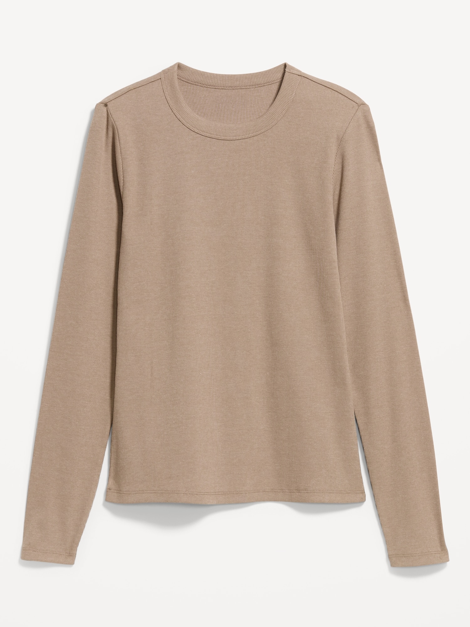 Snug Long-Sleeve Crew-Neck T-Shirt