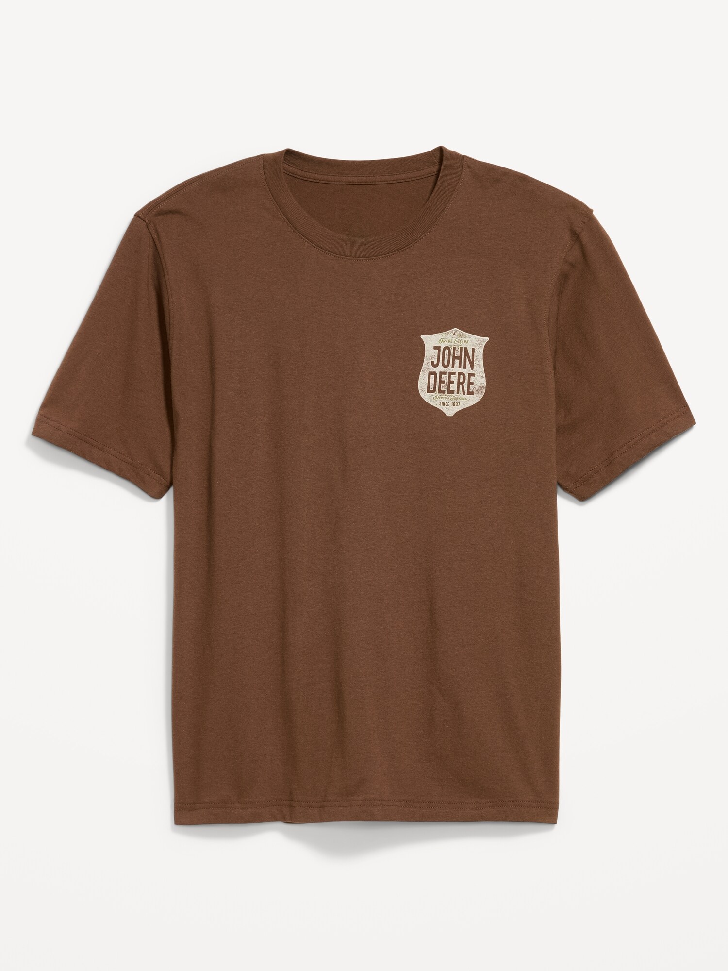 Мужская футболка Old Navy John Deere™ T-Shirt, цвет: Тёмный орех коричневый — фото 4