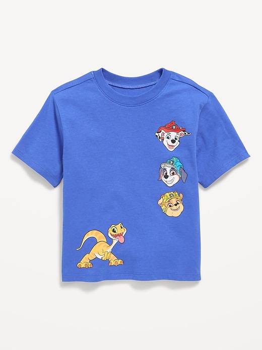 Image number 1 showing, Paw Patrol™ Oversized Unisex Graphic T-Shirt for Toddler