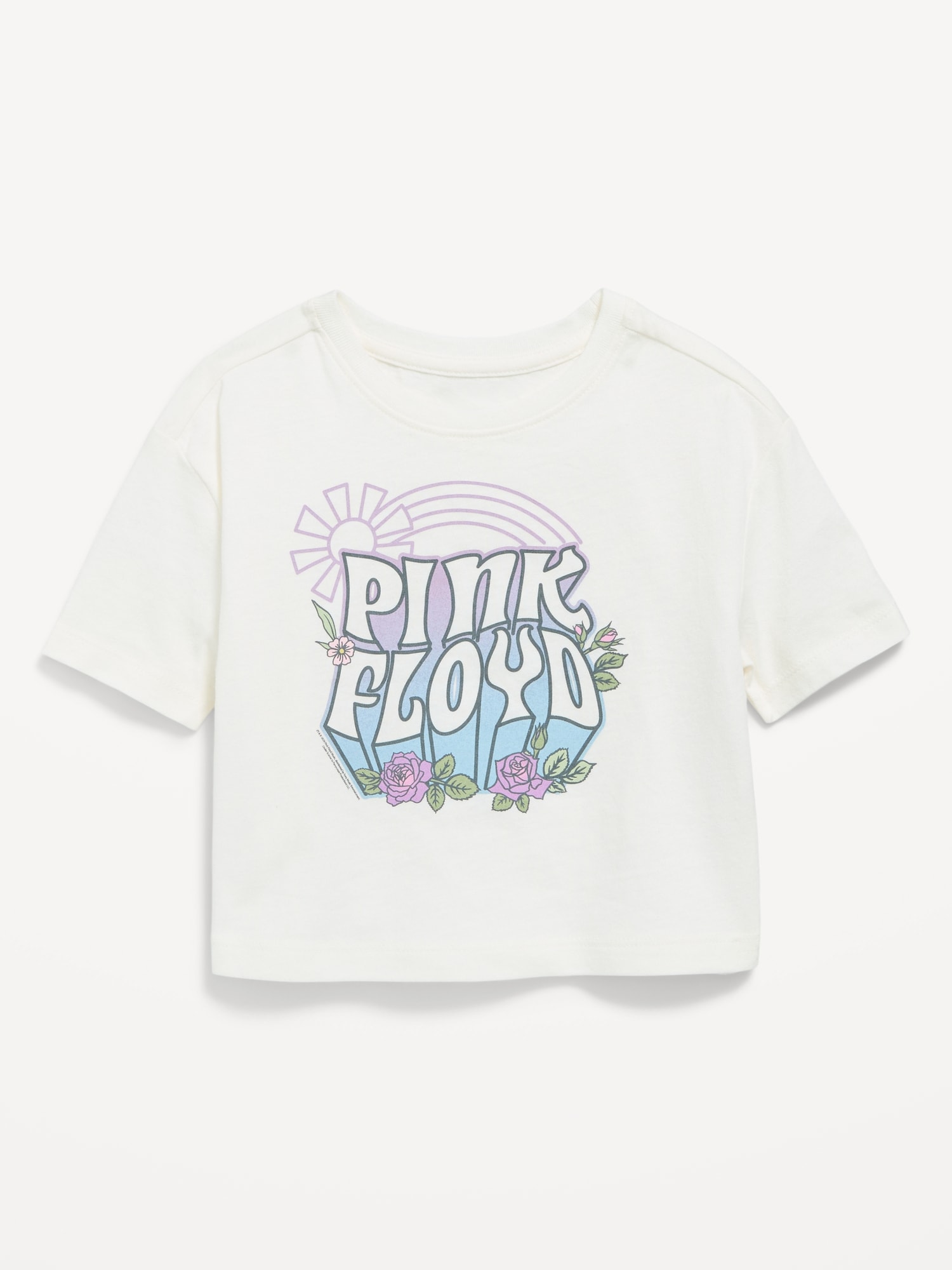 Pink Floyd™ Boxy Graphic T-Shirt for Toddler Girls