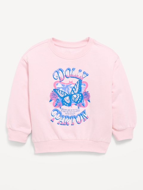 Dolly Parton™ Graphic Sweatshirt for Toddler Girls