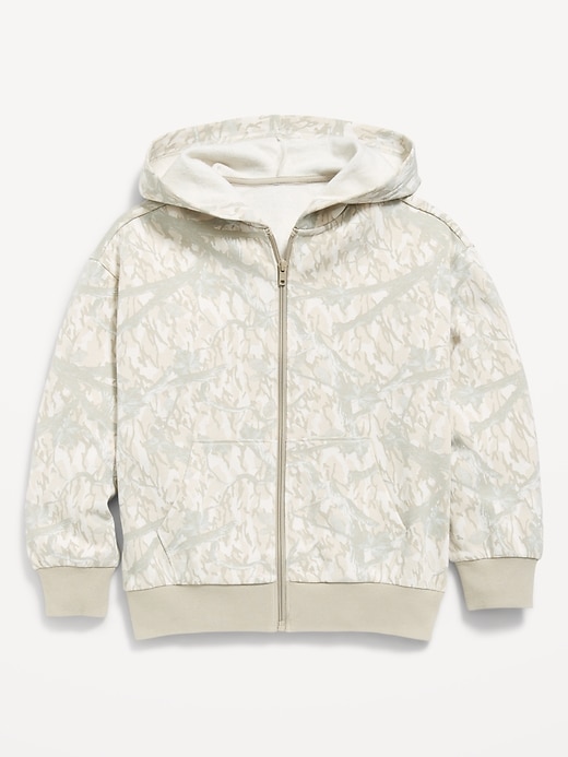 Image number 1 showing, Oversized Full-Zip Hoodie for Boys