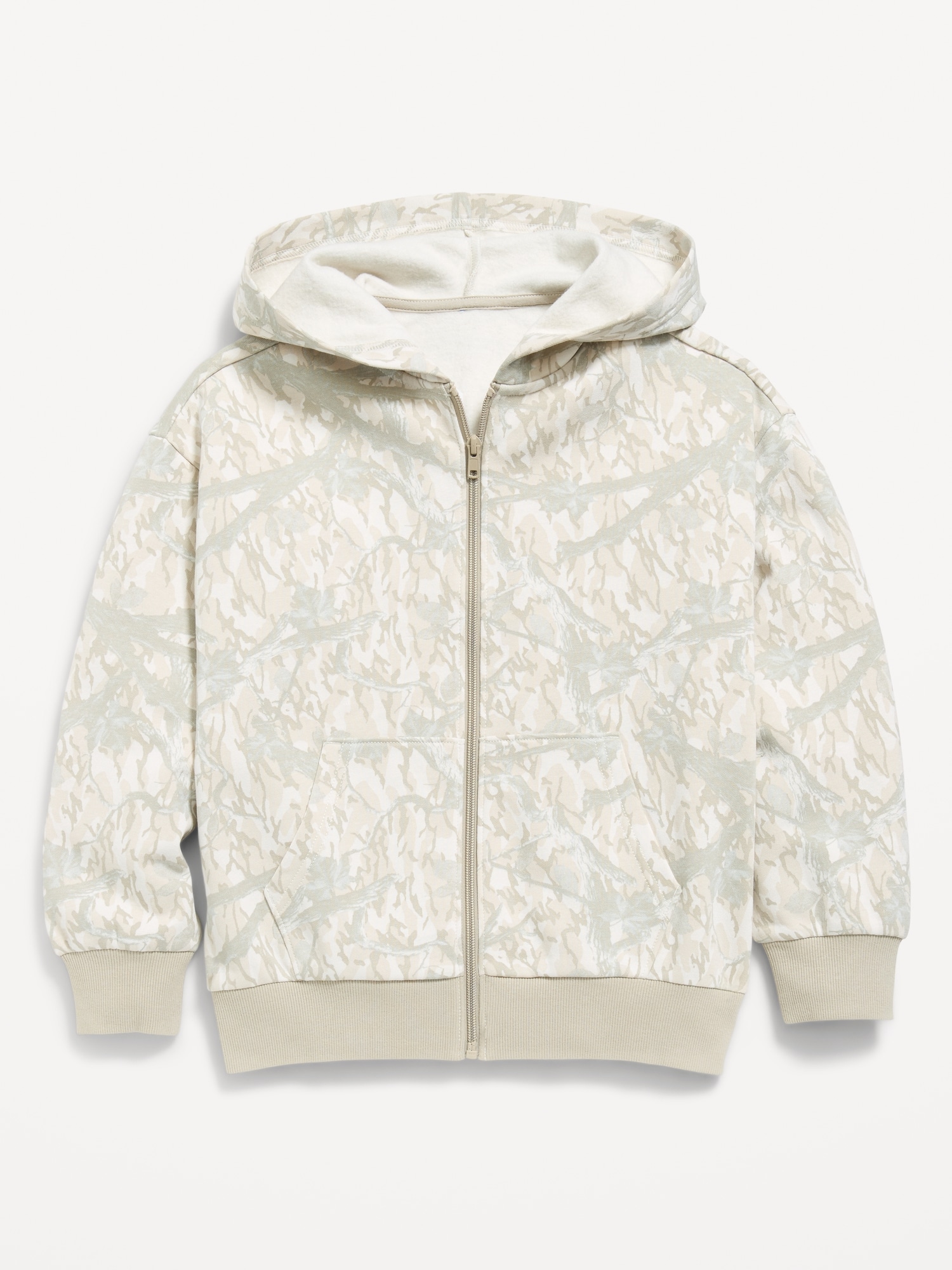 Oversized Full-Zip Hoodie for Boys